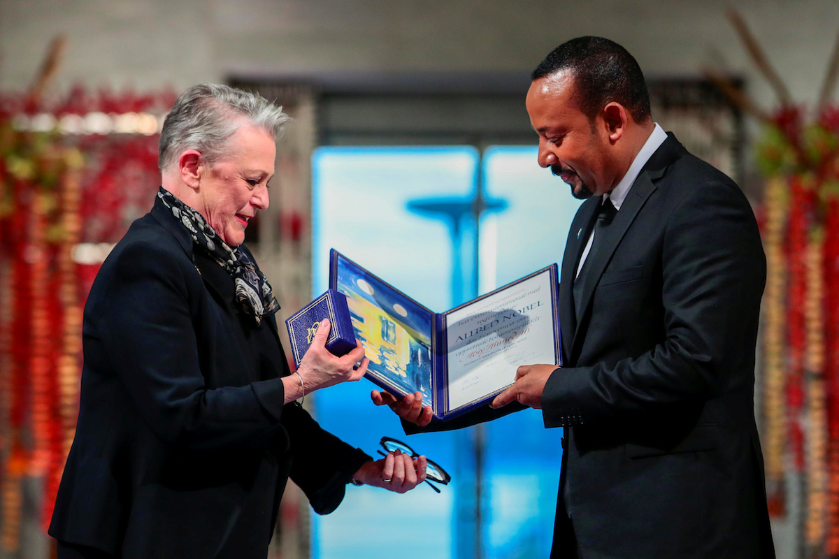 Ethiopian Prime Minister Wins The 2019 Nobel Peace Prize