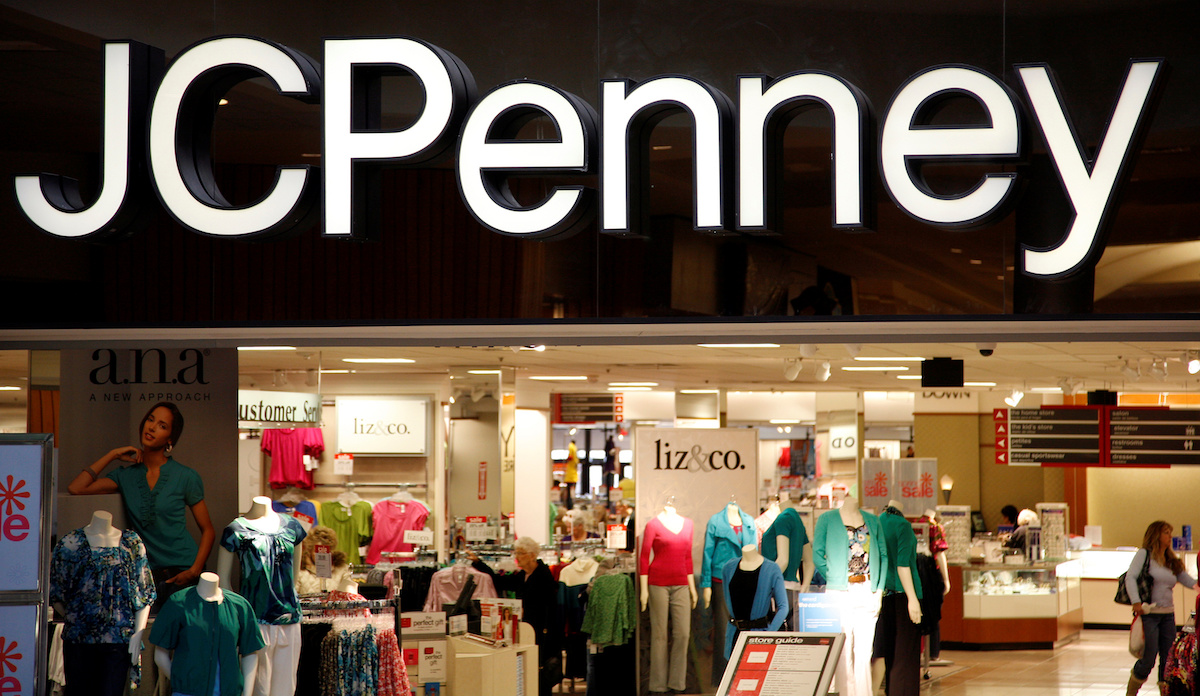 JC Penny And More Retail Stores Filed Bankrupcy   File Photo The Sign Outside The J C Penney Store Is Seen In Westminster 