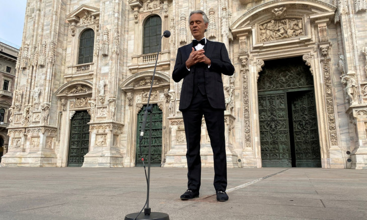 Italian opera singer Andrea Bocelli said he felt like he was "living a nightmare"
