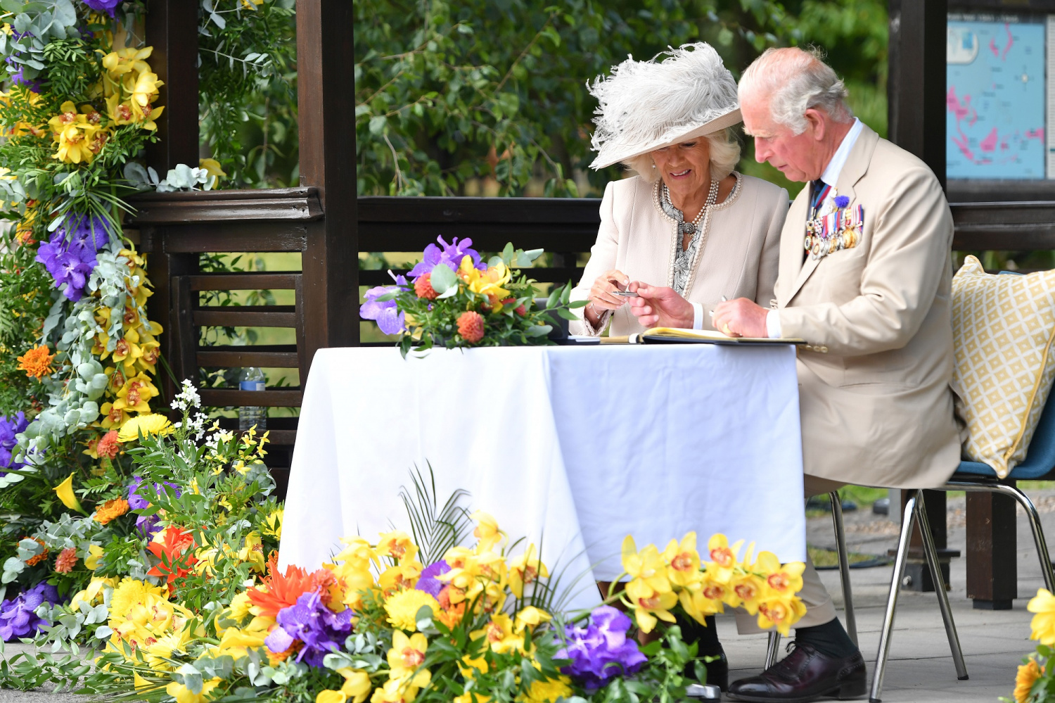 Prince Charles Surprises Camilla In Unveiling Her Deceased Brother's