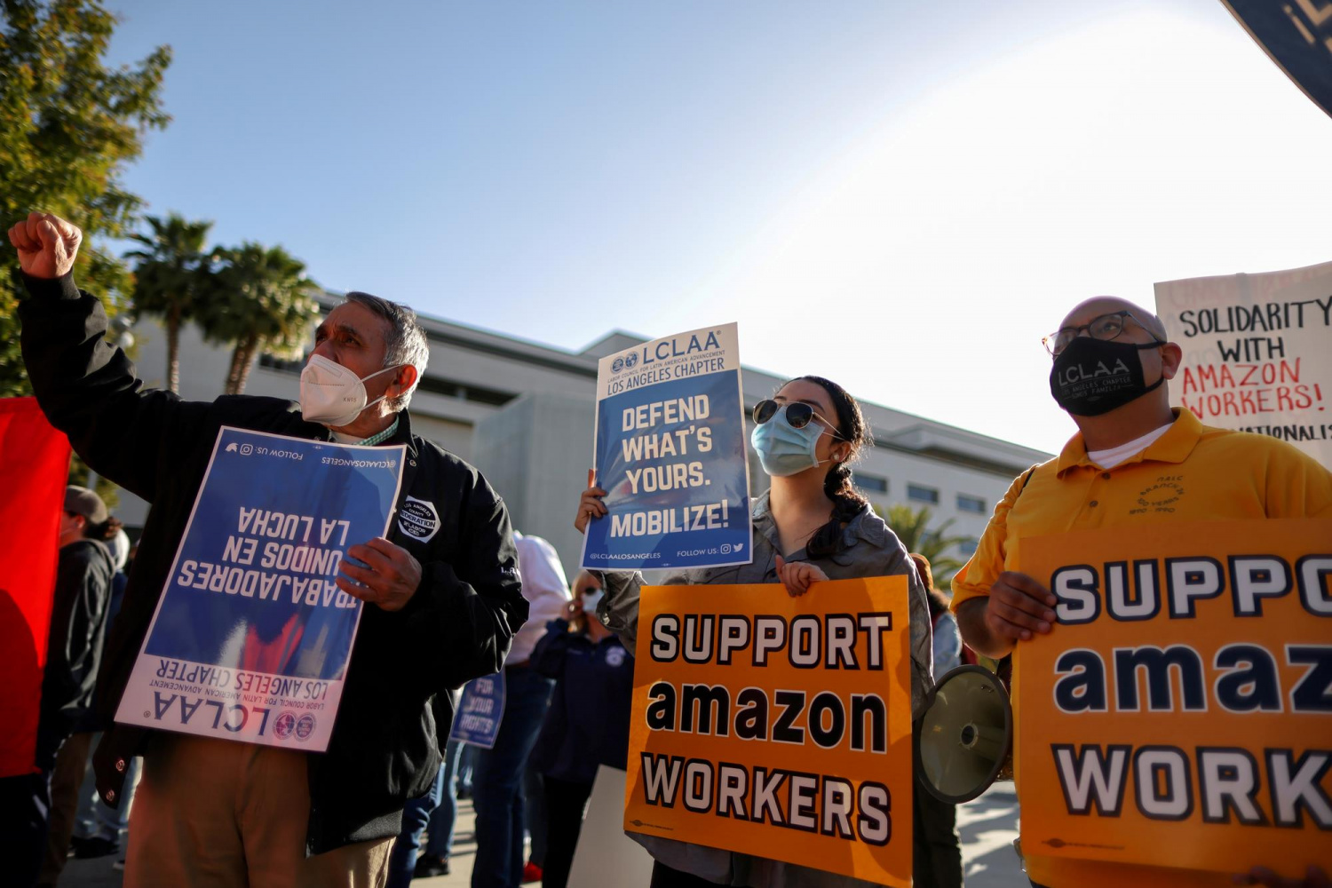 Historic Amazon Union Vote Count Starts In Alabama