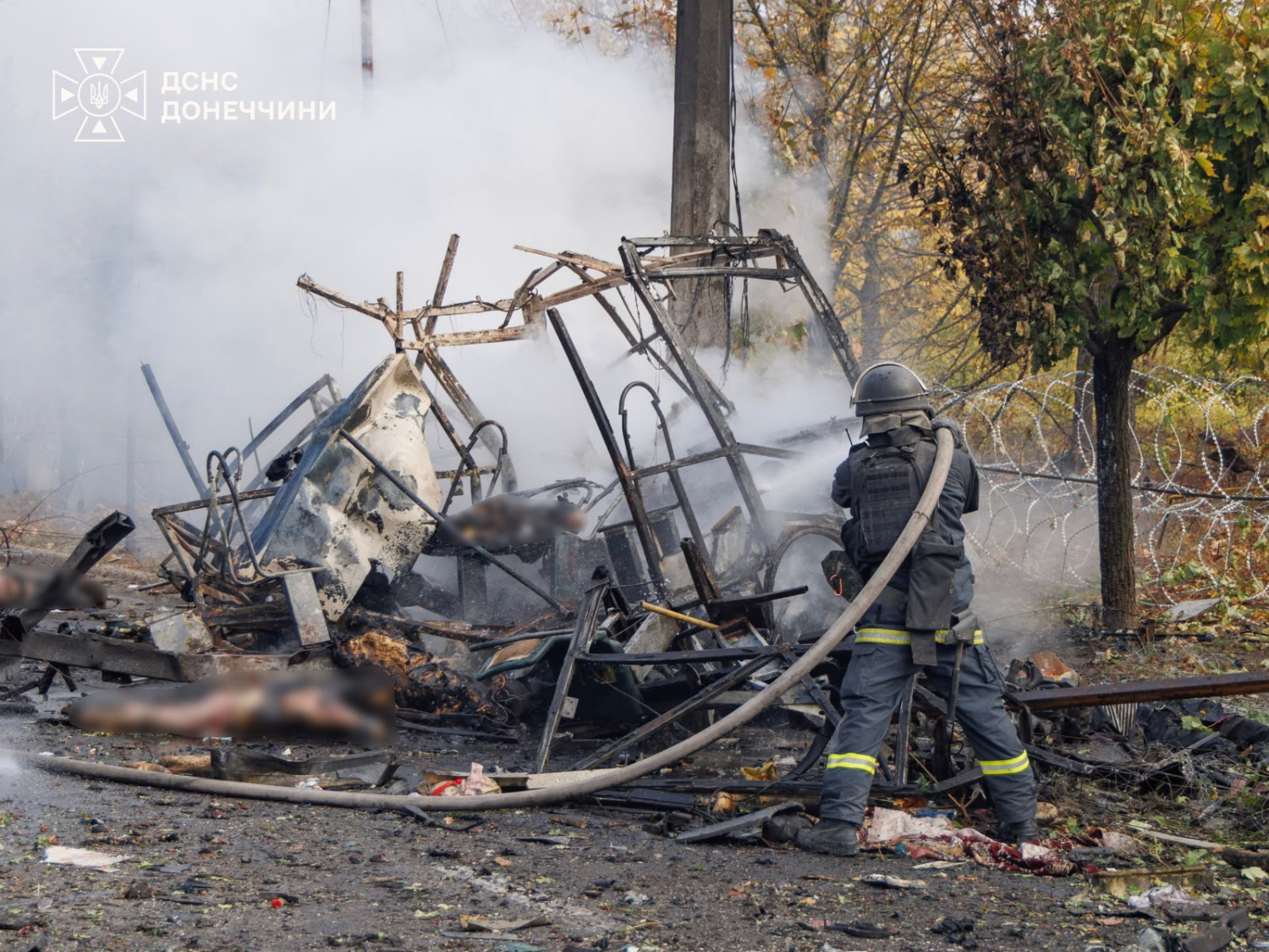 At Least 30 Killed in Russian Strike on Ukrainian Buses