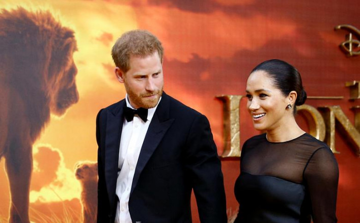 Duke And Duchess of Sussex, Harry, Meghan Greet Beyonce, Jay-Z At 'Lion King' Premiere