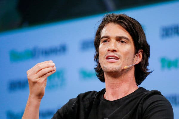 Adam Neumann steps down