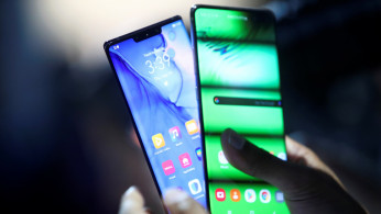 Richard Yu, CEO of Huawei's consumer business group, launches the Mate 30 smartphone range in Munich