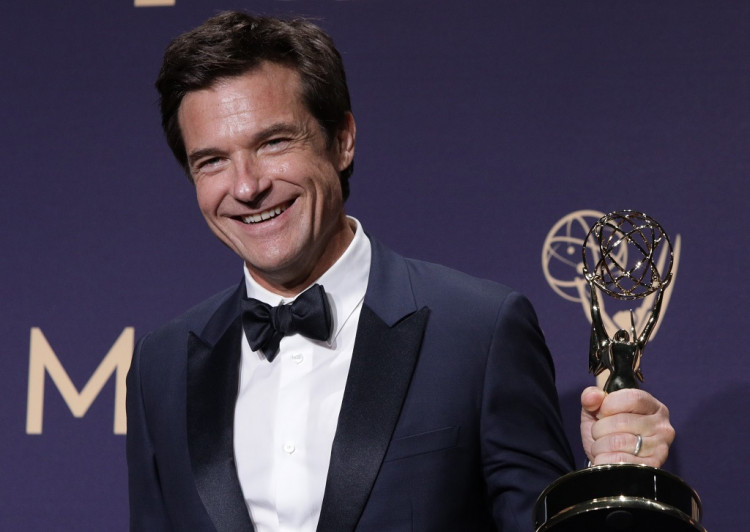 71st Primetime Emmy Awards - Photo Room – Los Angeles, California, U.S., September 22, 2019 - Jason Bateman poses backstage with his Outstanding Directing for a Drama Series award for "Ozark". 
