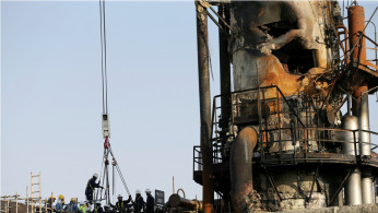 Saudi Aramco damage