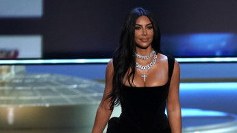 71st Primetime Emmy Awards - Show - Los Angeles, California, U.S., September 22, 2019. Presenters Kim Kardashian West (L) and Kendall Jenner arrive on stage. REUTERS/Mike Blake