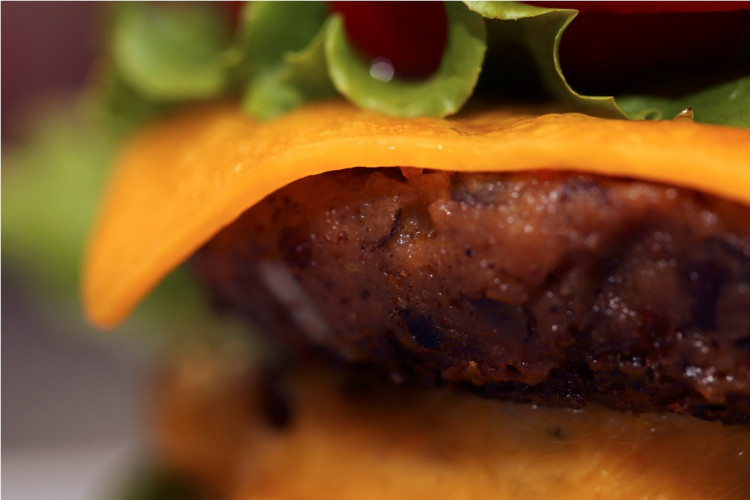 Artificial meat burger