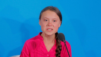 16-year-old Swedish Climate Activist Greta Thunberg Speaks At The 2019 U.N. Climate Action Summit