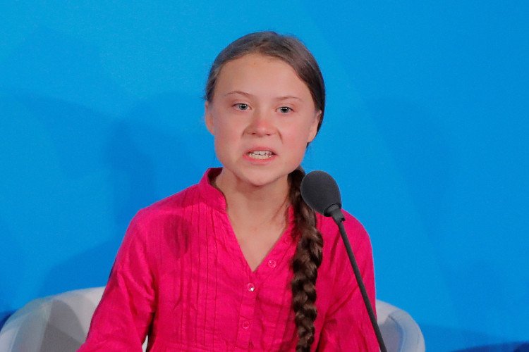 16-year-old Swedish Climate Activist Greta Thunberg Speaks At The 2019 U.N. Climate Action Summit
