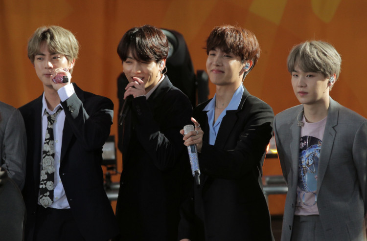 Members of K-Pop band, BTS  