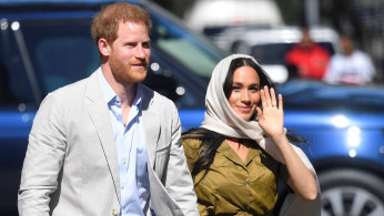 Harry and Meghan in Africa