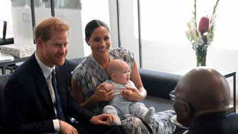 Harry and Meghan in Africa