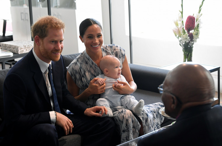 Harry and Meghan in Africa
