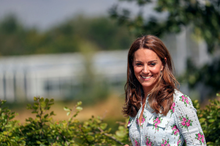 Britain's Catherine, Duchess of Cambridge visits RHS Wisley near Woking