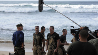 Eddie the dog will use his ability to sniff out the bomb to save his human best friend.