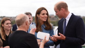 Britain's Prince William and Catherine, Duchess of Cambridge, attend ship naming ceremony in Birkenhead