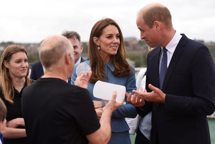 Britain's Prince William and Catherine, Duchess of Cambridge, attend ship naming ceremony in Birkenhead