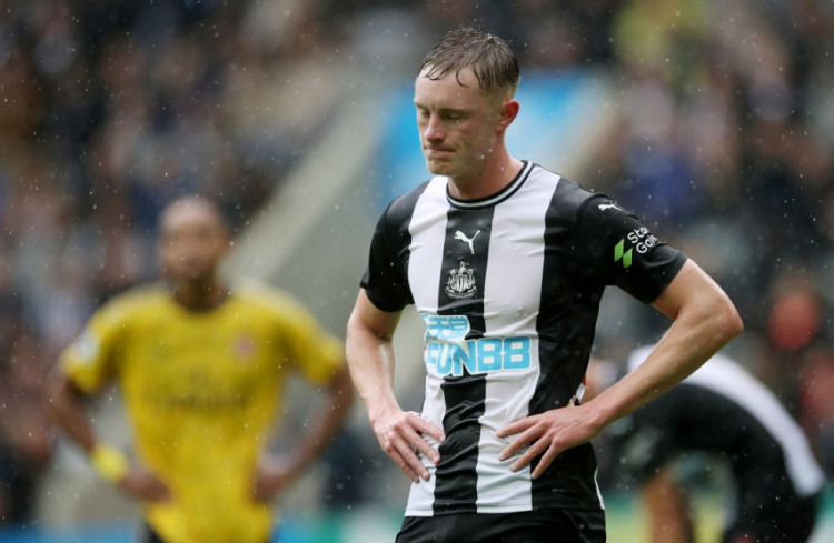 Newcastle United's Sean Longstaff during the match Action Images via Reuters/Carl Recine