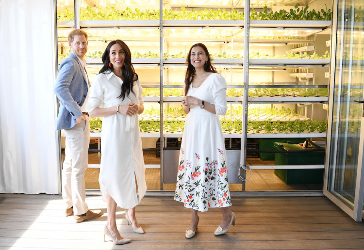 Britain's Prince Harry and Meghan visit South Africa