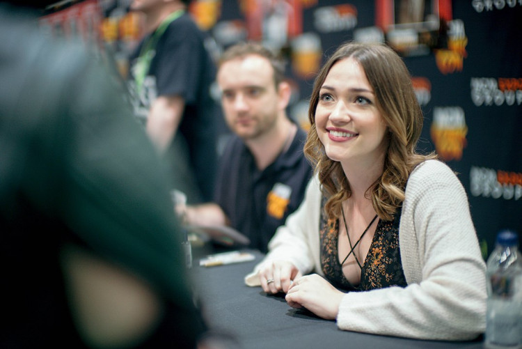 Violett Beane at London Comic Con, October 2016