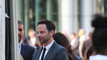 Close-up of Nick Kroll at 2016 Toronto International Film Festival for the film Loving - #TIFF16.