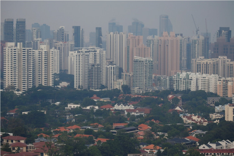 Singapore business district