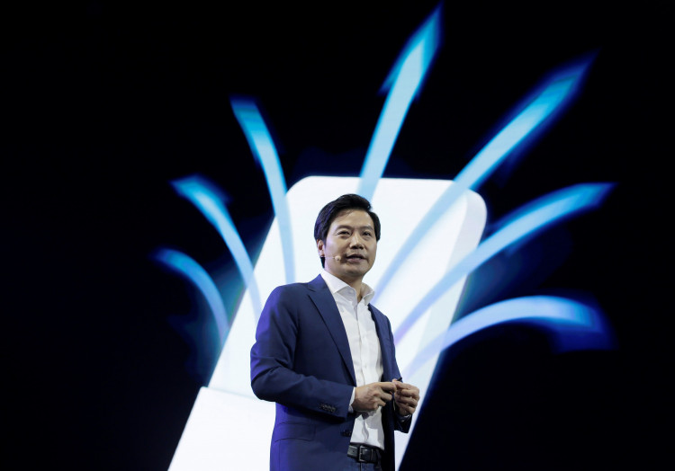 Xiaomi founder and CEO Lei Jun attends a product launch event of Xiaomi Mi9 Pro 5G in Beijing