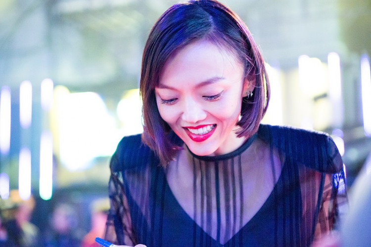 Ghost In The Shell World Premiere Red Carpet- Rila Fukushima