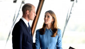 Britain's Prince William and Catherine, Duchess of Cambridge, attend ship naming ceremony in Birkenhead