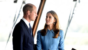 Britain's Prince William and Catherine, Duchess of Cambridge, attend ship naming ceremony in Birkenhead