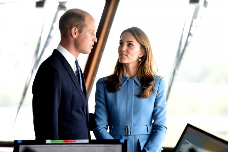 Britain's Prince William and Catherine, Duchess of Cambridge, attend ship naming ceremony in Birkenhead