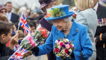 Britain's Queen Elizabeth visits Haig Housing Trust to open their new housing development for armed forces veterans, in London, Britain October 11, 2019. 