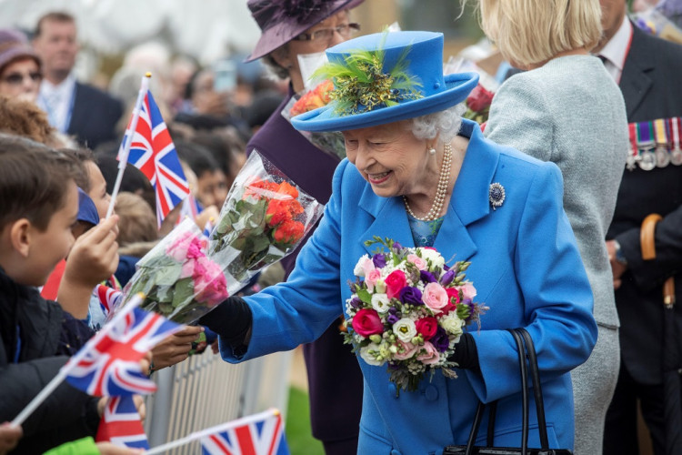 Britain's Queen Elizabeth visits Haig Housing Trust to open their new housing development for armed forces veterans, in London, Britain October 11, 2019. 