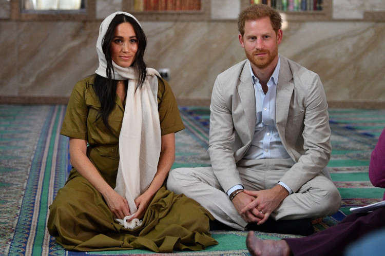 The Duke and Duchess of Sussex, Prince Harry and his wife Meghan, visit Auwal Mosque, the first and oldest mosque in South Africa, in the Bo Kaap district of Cape Town, South Africa, September 24, 2019. 