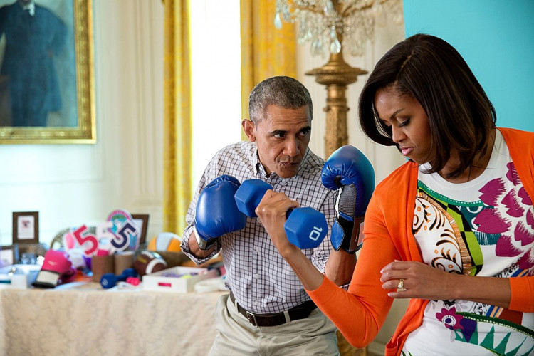 Barack Obama and Michelle Obama