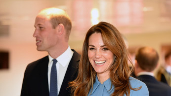 Britain's Prince William and Catherine, Duchess of Cambridge, attend ship naming ceremony in Birkenhead
