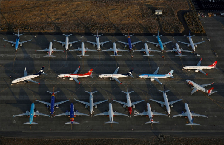 Boeing 737 Max jets