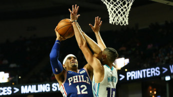 NBA: Preseason-Philadelphia 76ers at Charlotte Hornets