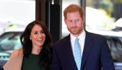 Britain's Prince Harry and Meghan, Duchess of Sussex, attend the WellChild Awards Ceremony in London