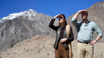 Britain's Prince William and Catherine, Duchess of Cambridge visit Pakistan