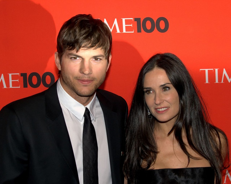 Ashton Kutcher remains mum about Demi Moore's allegations against him.