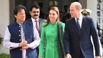 Britain's Prince William and Catherine, Duchess of Cambridge visit Pakistan