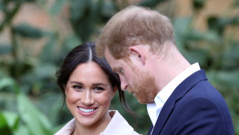Britain's Prince Harry and Meghan visit South Africa