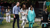 Britain's Prince William and Catherine, Duchess of Cambridge, visit Pakistan