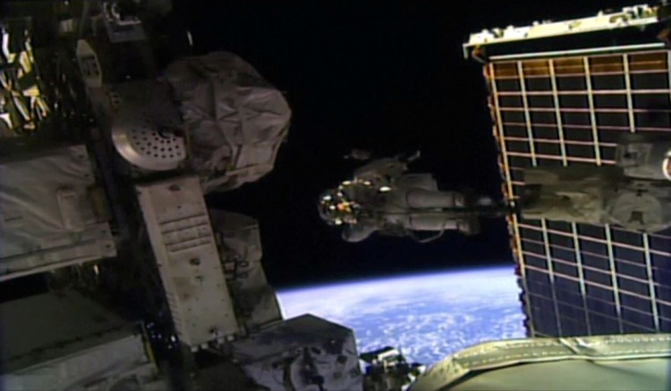 U.S. astronauts Koch and Meir attempt the first all-female spacewalk outside the ISS