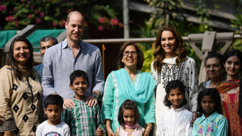 Britain's Prince William and Catherine, Duchess of Cambridge, visit Pakistan