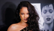 Rihanna arrives at the launch event for her autobiography 