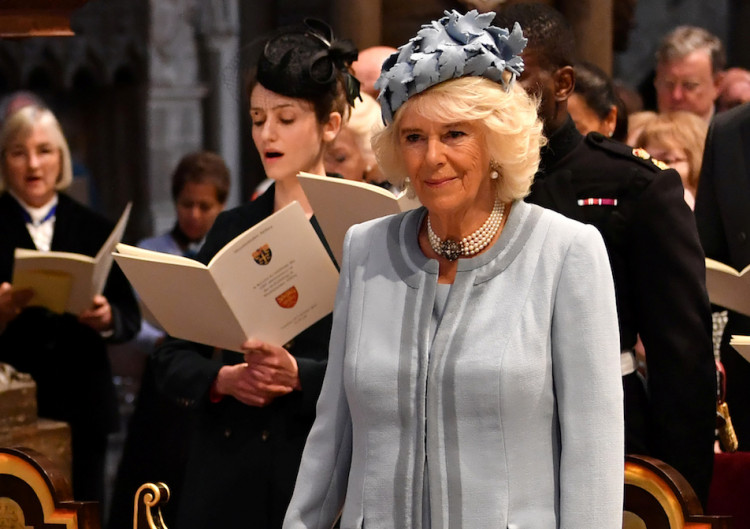 Britain's Camilla, Duchess of Cornwall, attends a service to mark 750th anniversary of Westminster Abbey in London, Britain October 15, 2019. Paul Ellis/Pool via REUTERS